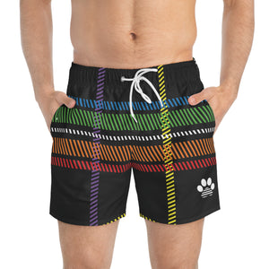 Plaid Tartan Men's Swim Shorts