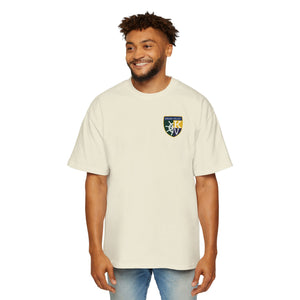 Shield Logo Oversized Men's Graphic T‑Shirt