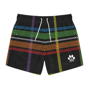Plaid Tartan Men's Swim Shorts