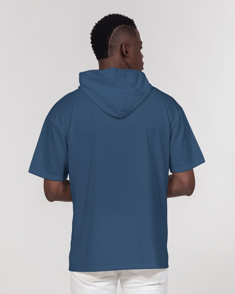 Summer Navy Men's Premium Heavyweight Short Sleeve Hoodie