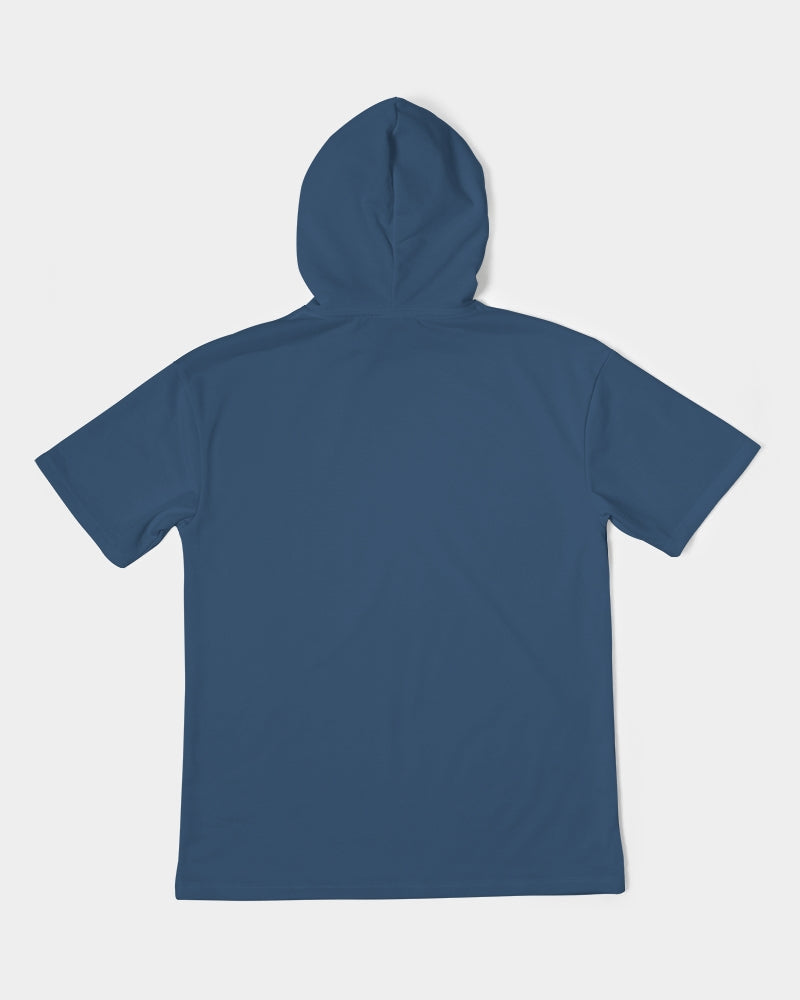 Summer Navy Men's Premium Heavyweight Short Sleeve Hoodie