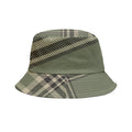 Military Green Plaid Inside Out Bucket Hat