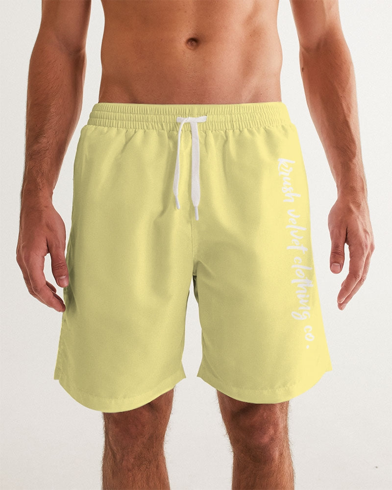 Summer Yellow Men's Shorts