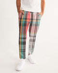 Pink Plaid Unisex Joggers