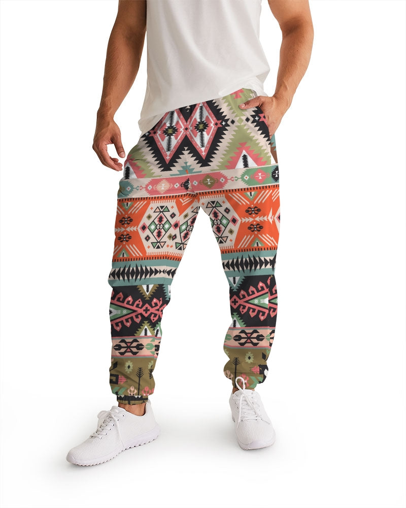 Pink Aztec Men's Track Pants