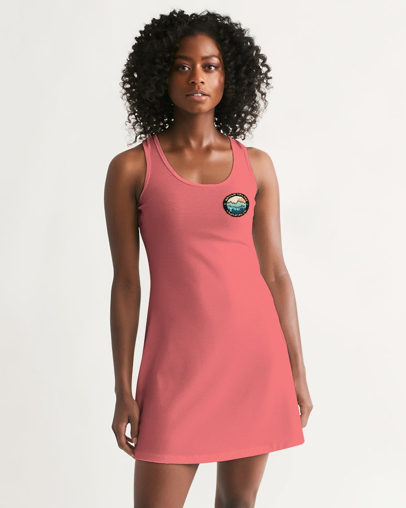 Pink Aztec Women's Racerback Dress