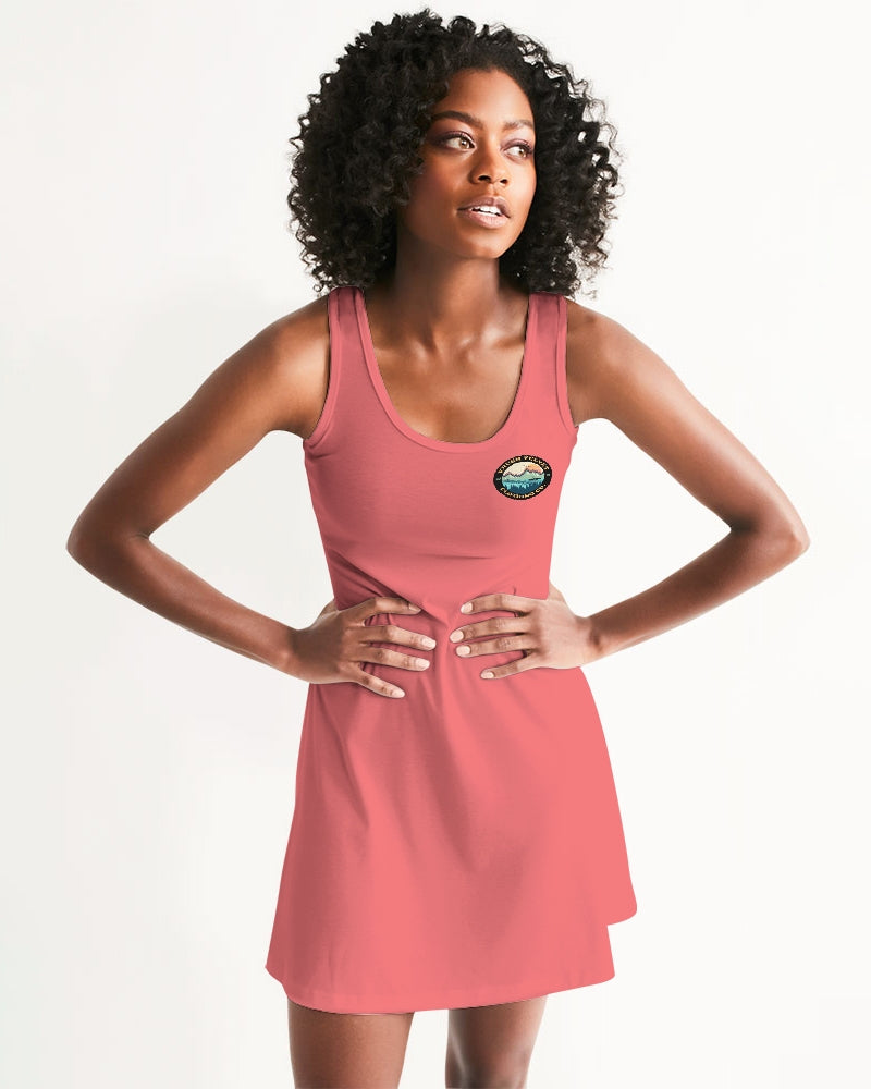 Pink Aztec Women's Racerback Dress