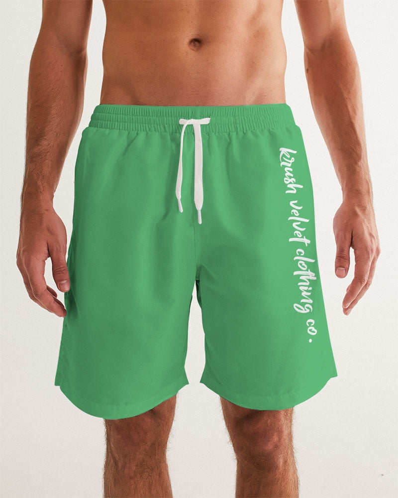 Basic Green Men's Shorts