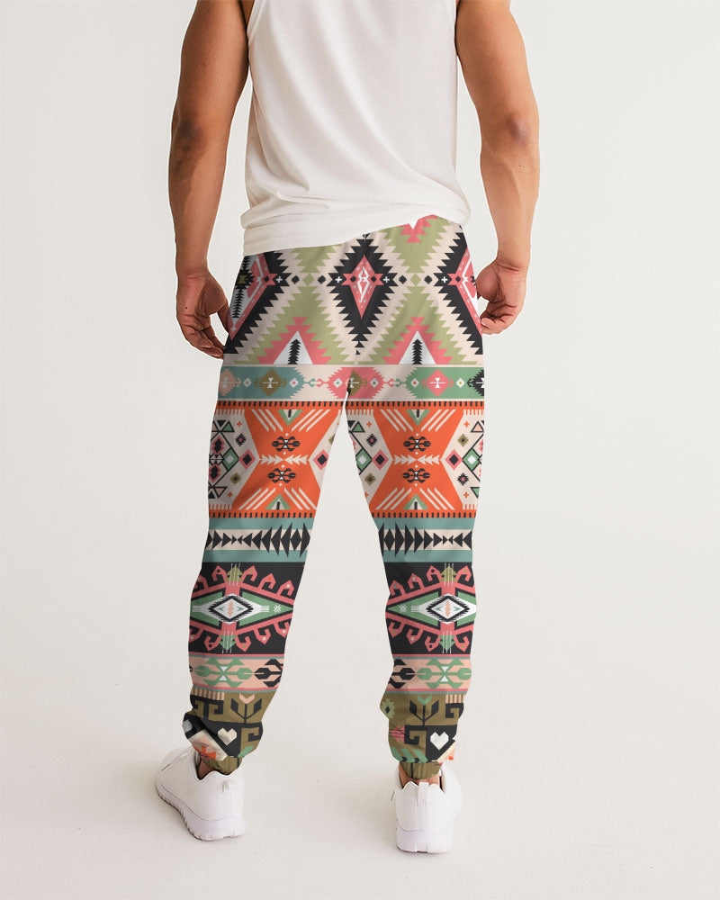 Pink Aztec Men's Track Pants