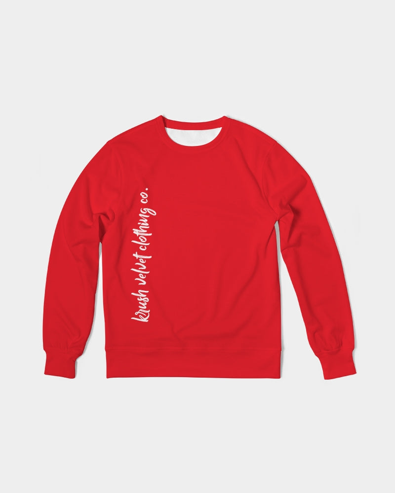 Red Alert Men's Classic French Terry Crewneck Pullover