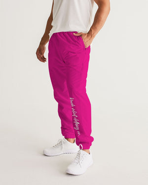 Fushia Men's Track Pants