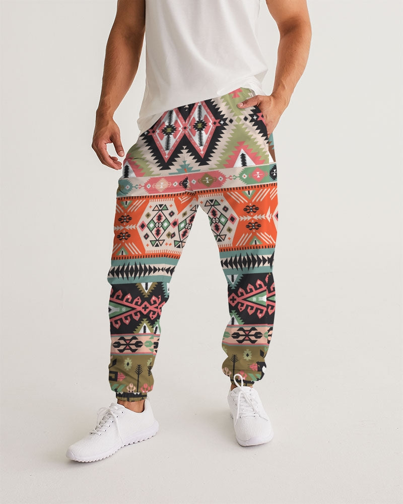 Pink Aztec Men's Track Pants