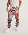 Pink Aztec Men's Track Pants