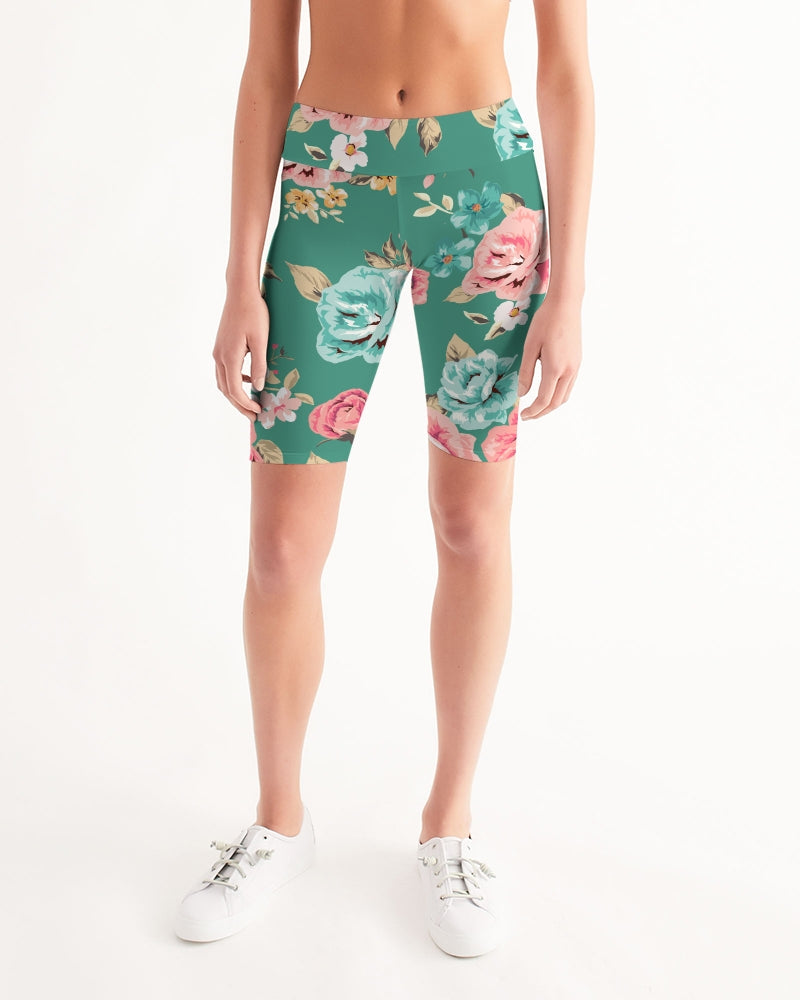 Floral cycle online shorts