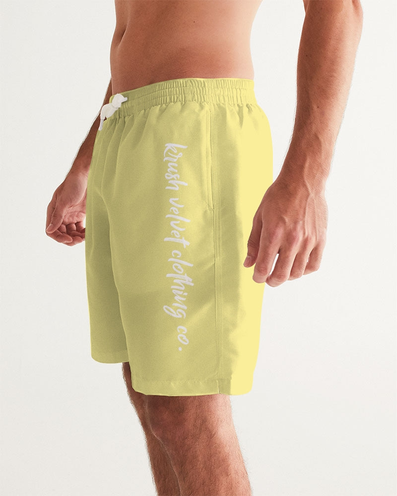 Summer Yellow Men's Shorts