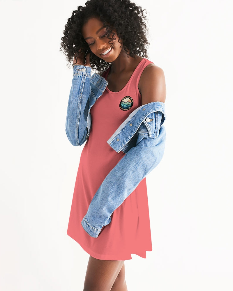 Pink Aztec Women's Racerback Dress