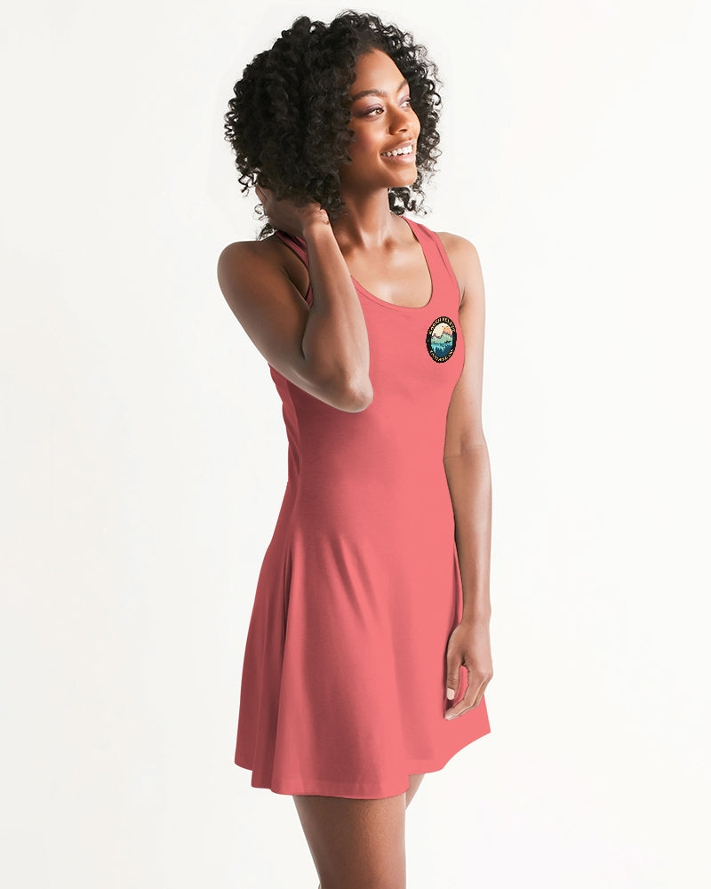 Pink Aztec Women's Racerback Dress