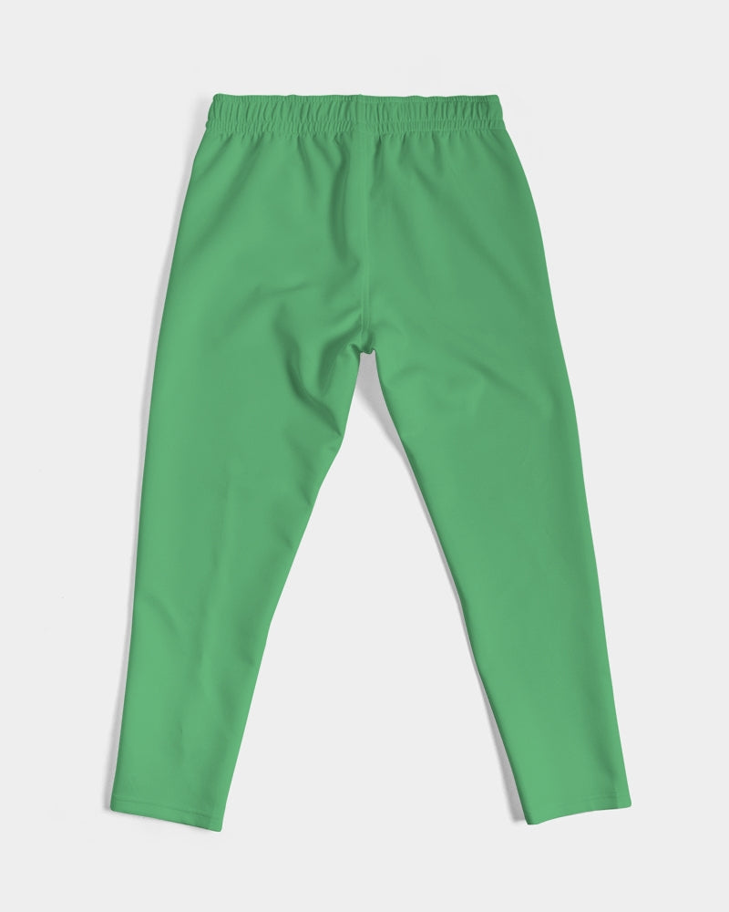 Plain Green Men's Joggers