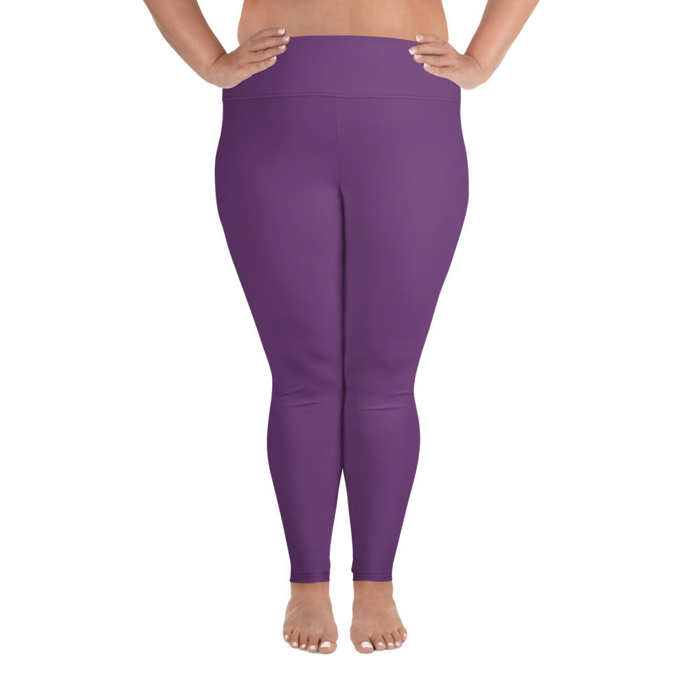 Purple Plus Size Leggings