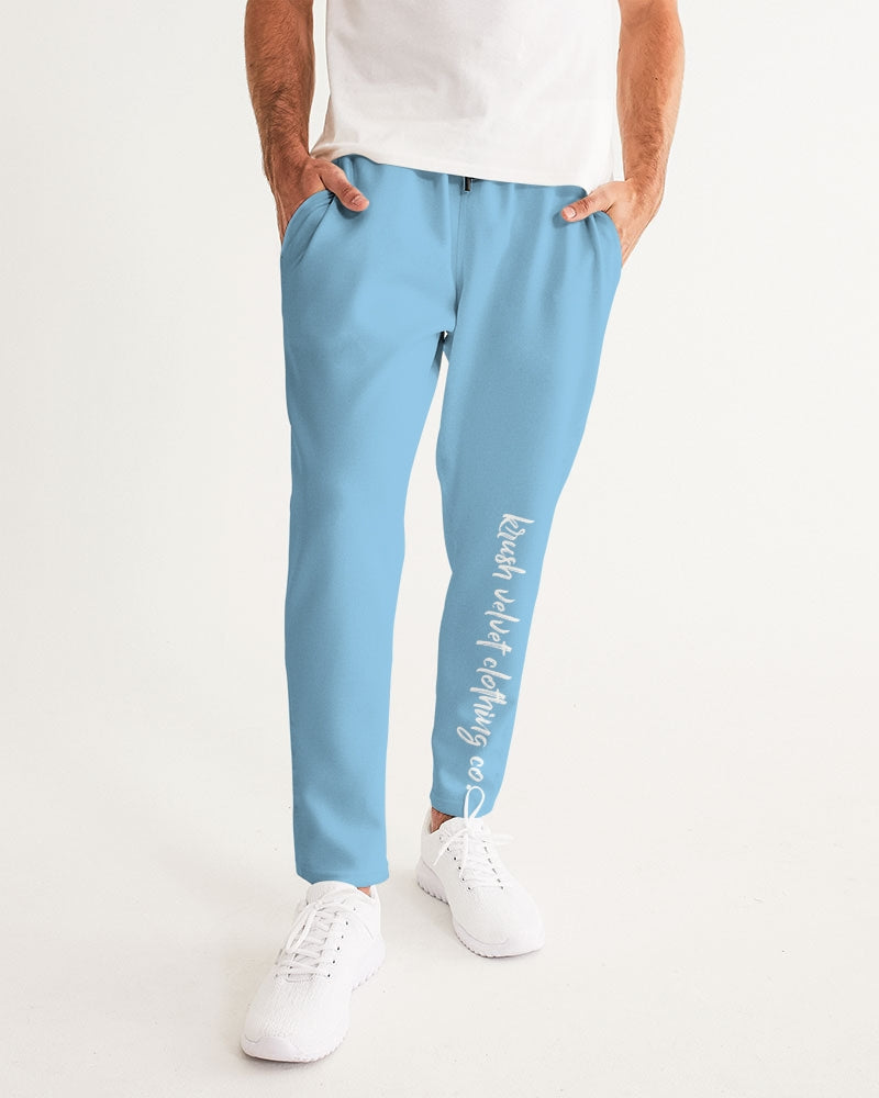 Summer Sky Blue Men's Joggers