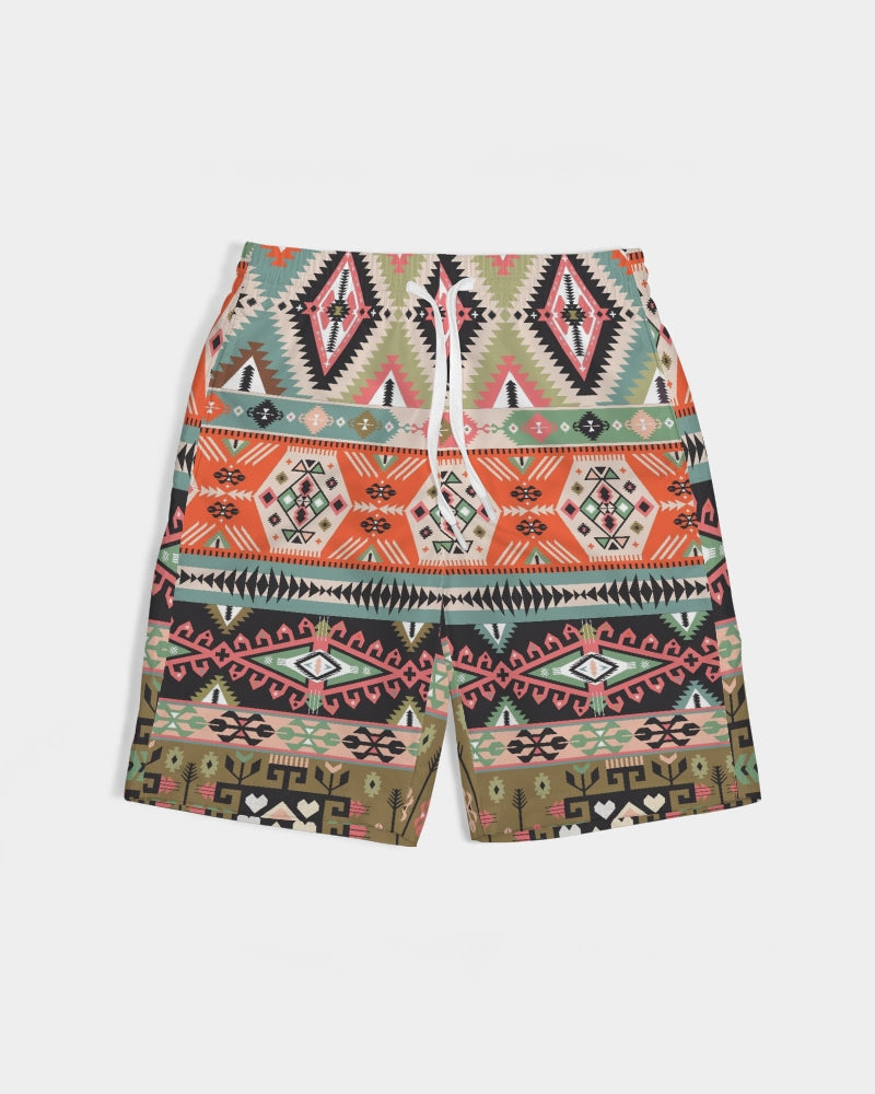 Pink Aztec Shorts Boys