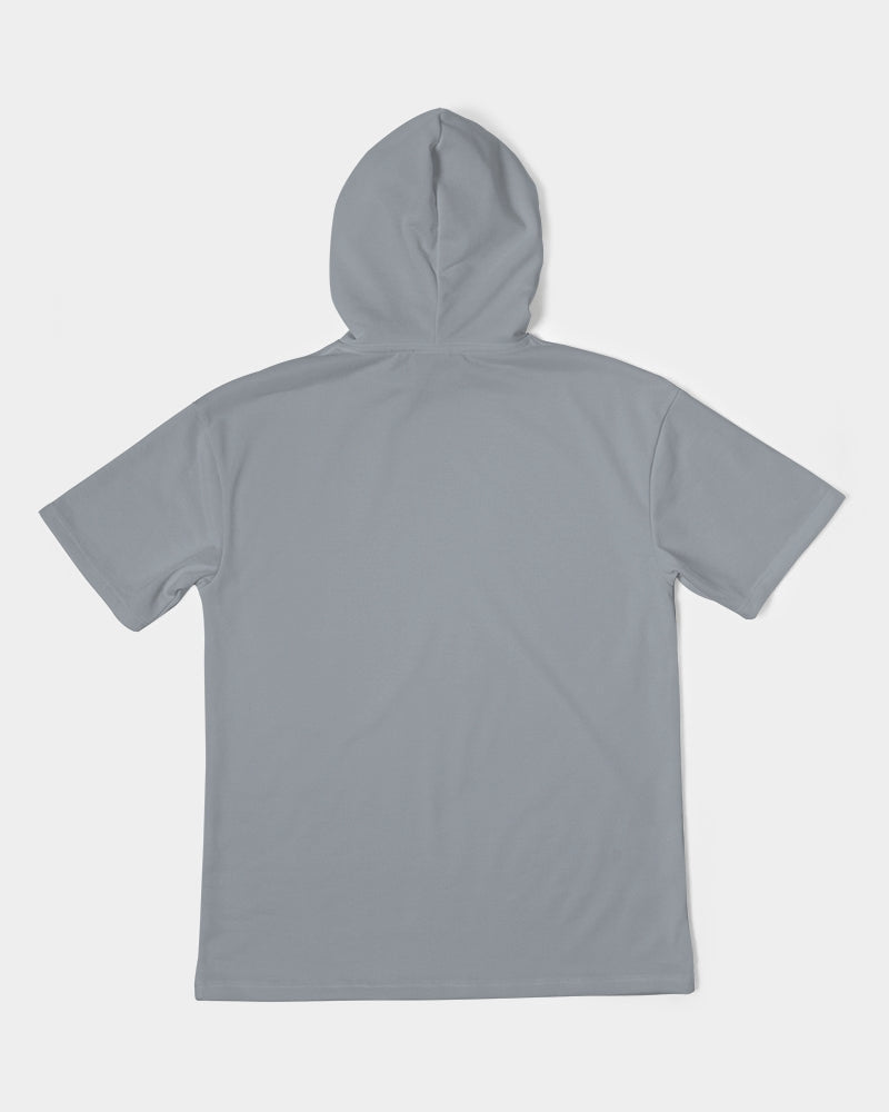 Summer Grey Men's Premium Heavyweight Short Sleeve Hoodie