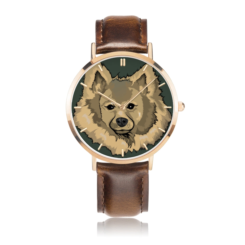 KV Vintage Brown Timepiece