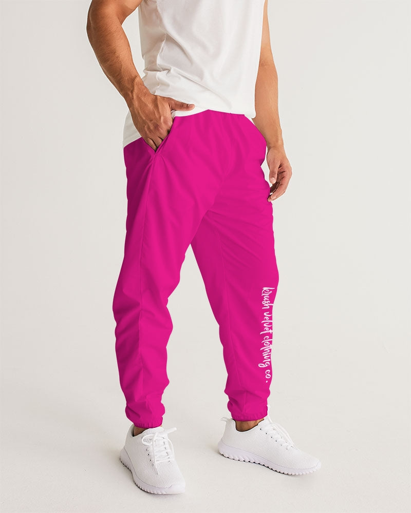 Fushia Men's Track Pants