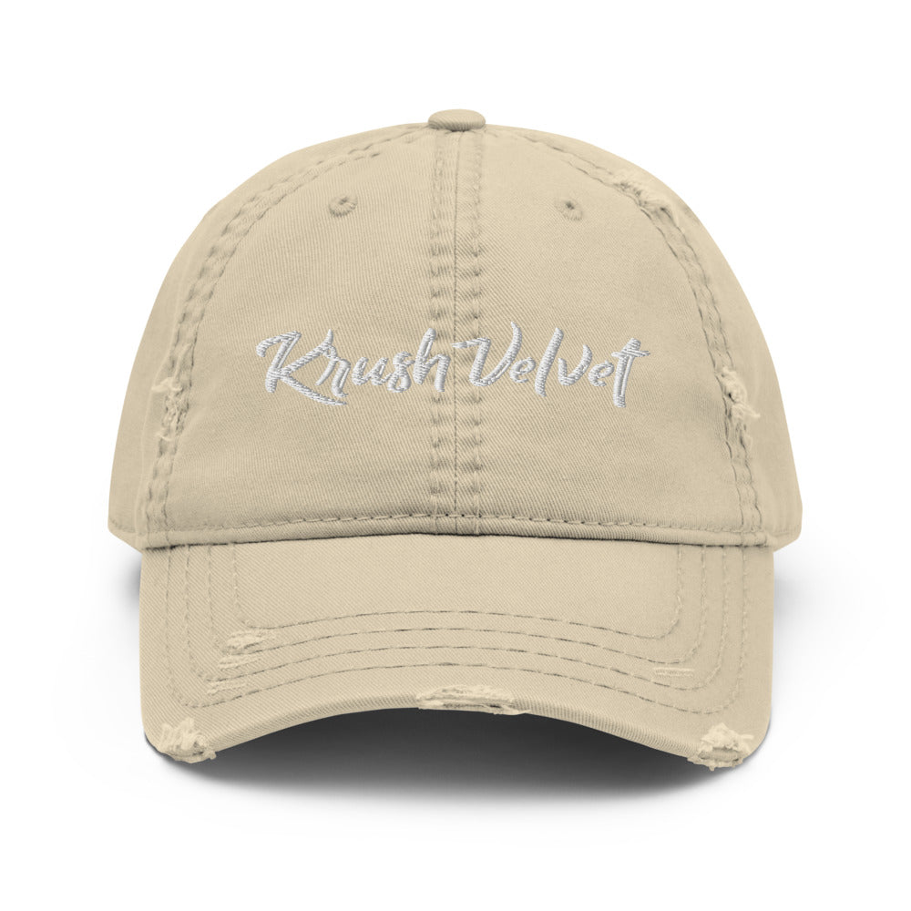 Classic Logo Distressed Dad Hat