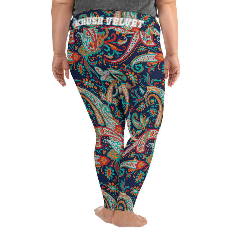 KAVI Paisley Plus Size Leggings