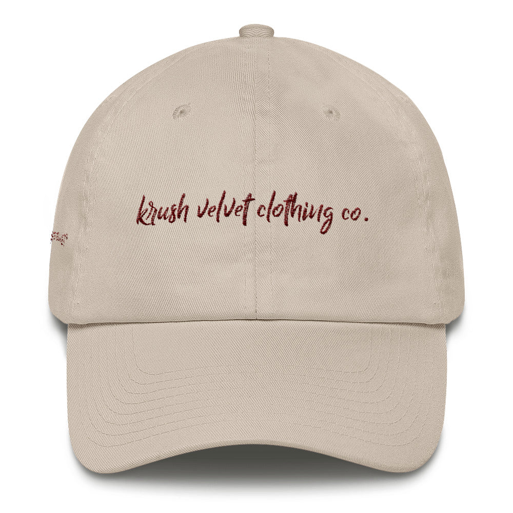 KV Maroon Klassic Dad Cap