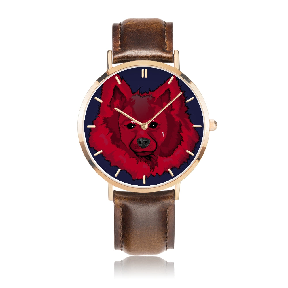 KV Vintage Brown Timepiece